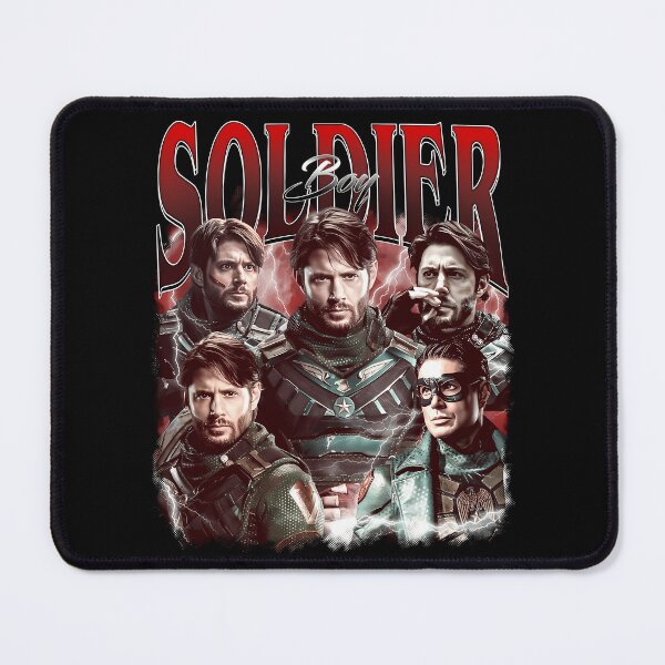 Item preview, Vintage Soldier Boy The Boys Hero Movie Fan Sticker designed and sold by HoldwestShopNow.