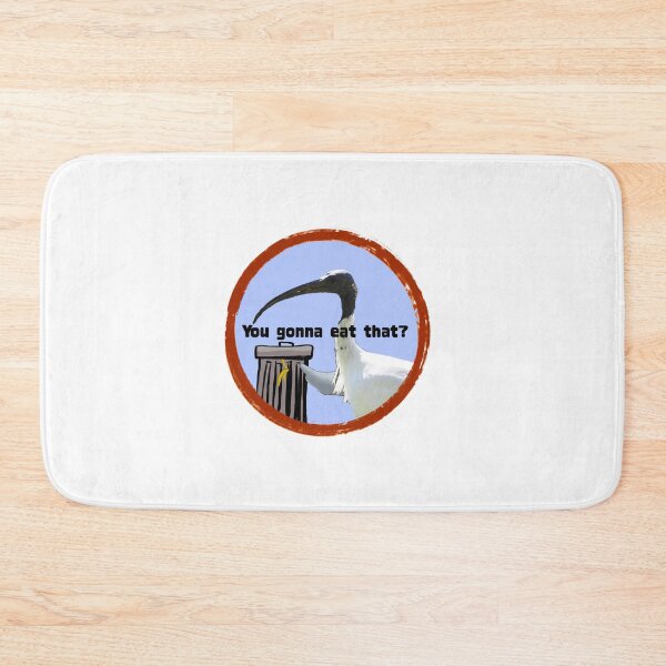 Item preview, Ibis bin chicken asking if you’re gonna eat that trash drawing  designed and sold by QueenOfCorn.