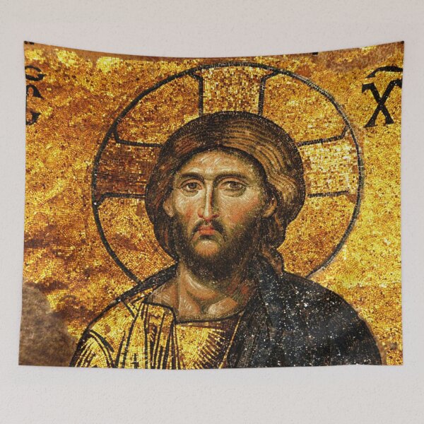Item preview, Christ Almighty Mosaic Hagia Sophia 1261 designed and sold by GuyBlank.