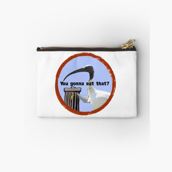 Item preview, Ibis bin chicken asking if you’re gonna eat that trash drawing  designed and sold by QueenOfCorn.