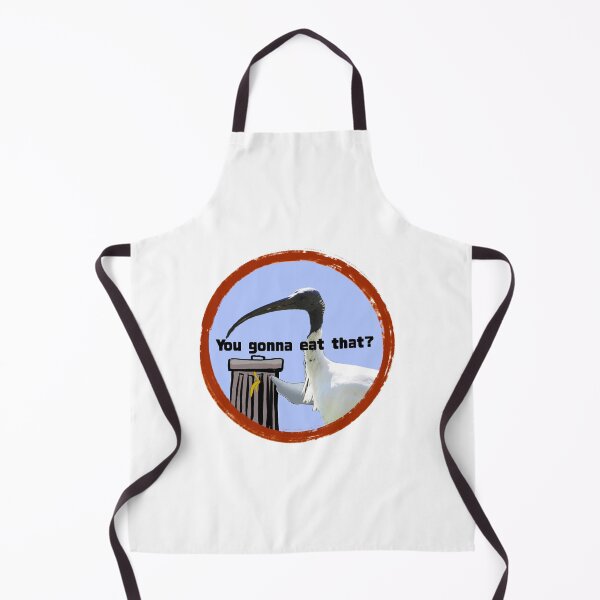 Item preview, Ibis bin chicken asking if you’re gonna eat that trash drawing  designed and sold by QueenOfCorn.