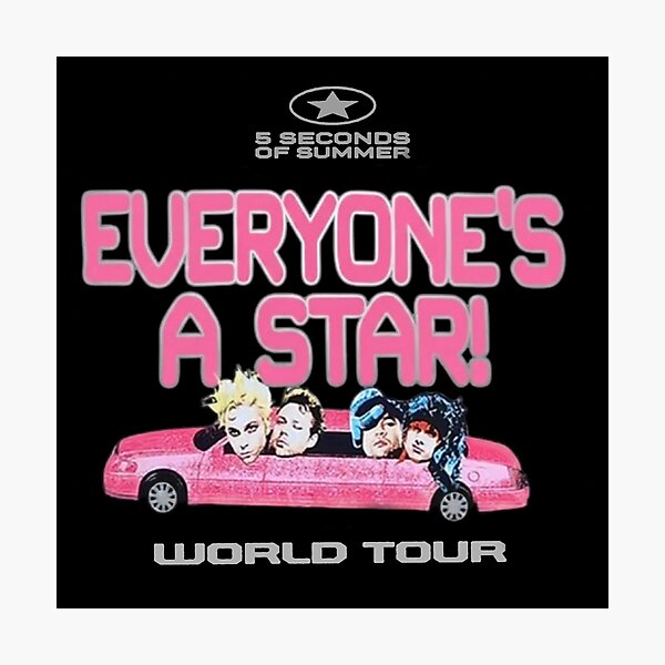 Item preview, Everyone’s a Star! Tour 2026.  designed and sold by ✮ maddie ✮.
