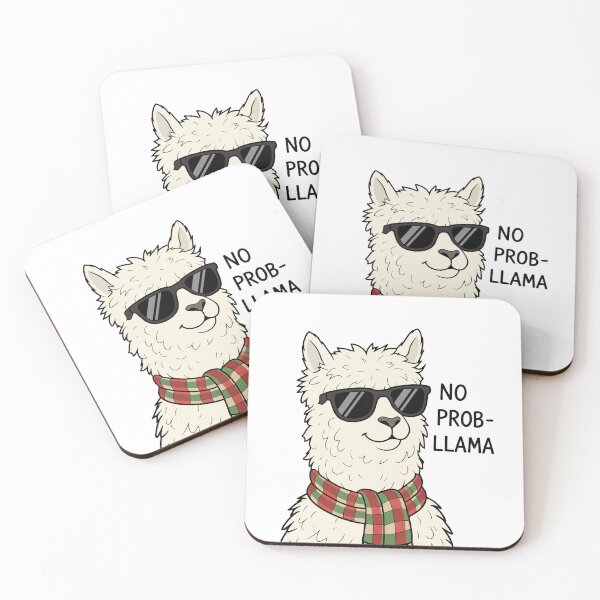 Item preview, No Prob-Llama Cool Llama  designed and sold by BanksyNB.