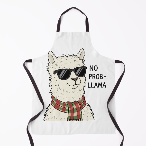 Item preview, No Prob-Llama Cool Llama designed and sold by BanksyNB.