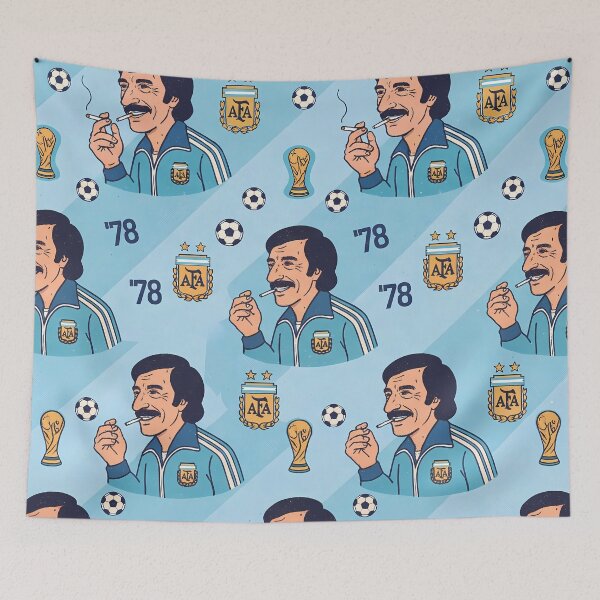 Item preview, C Legendary 1978 Argentina World Cup Champion Manager designed and sold by ART ATTACK ZONE.