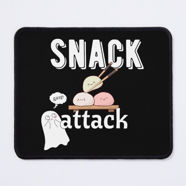 Item preview, Funny Snack Attack - Gasp | Mochi | Ghost designed and sold by SunandShade.