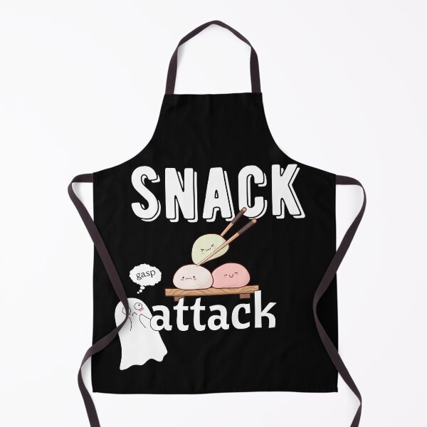 Item preview, Funny Snack Attack - Gasp | Mochi | Ghost designed and sold by SunandShade.