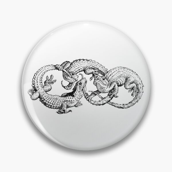 Item preview, Lizard Ouroboros by Apel·les Mestres designed and sold by Hedrin.