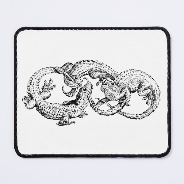 Item preview, Lizard Ouroboros by Apel·les Mestres designed and sold by Hedrin.