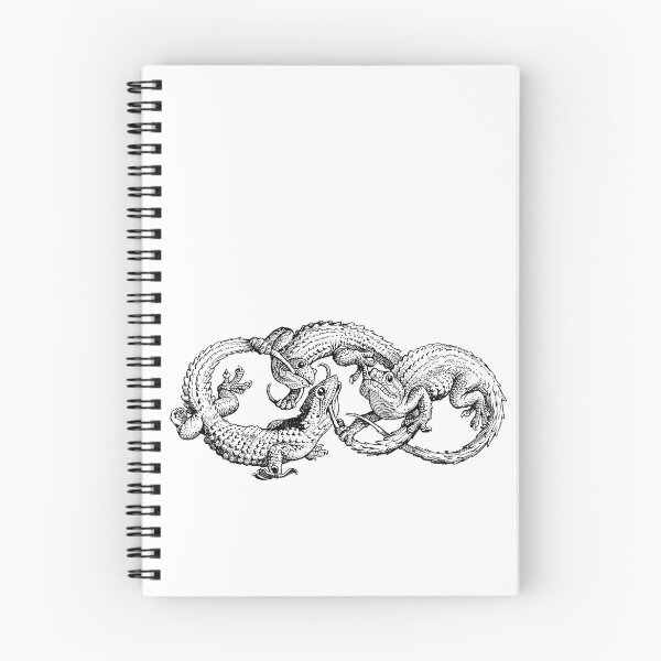 Item preview, Lizard Ouroboros by Apel·les Mestres designed and sold by Hedrin.