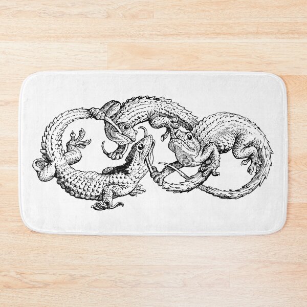 Item preview, Lizard Ouroboros by Apel·les Mestres designed and sold by Hedrin.
