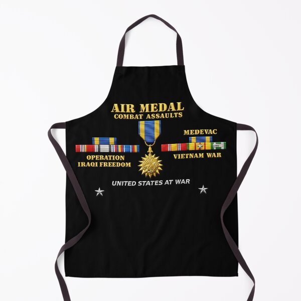 Item preview, Army - Air Medal - Combat Assaults w VN SVC w Air Medal Ribbon - OIF Ribbons - 3D - Enhanced designed and sold by Military Insignia Products.