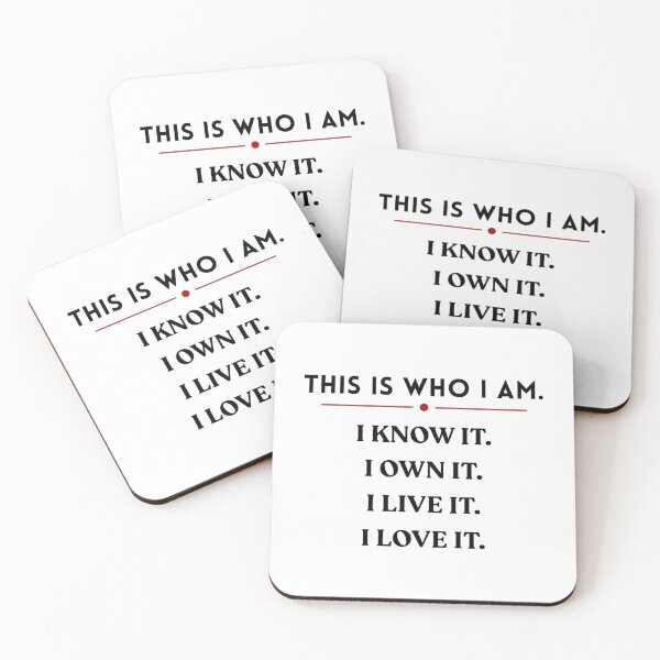 Item preview, This Is Who I Am - I Know it. I Own It. I Live It. I Love It. designed and sold by MissLotusStudio.