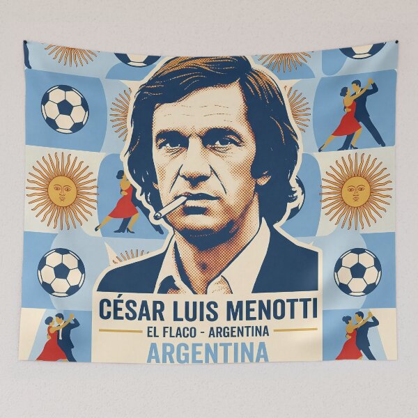 Item preview, 1 Legendary 1978 Argentina World Cup Champion Manager designed and sold by ART ATTACK ZONE.