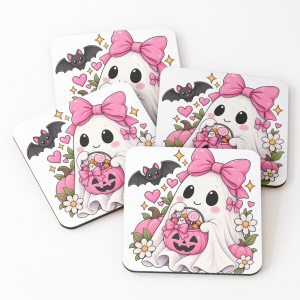 Item preview, Pink Coquette Ghost Halloween designed and sold by gvstyle.