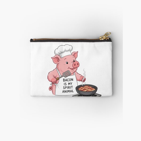 Item preview, Bacon Is My Spirit Animal Pig Chef designed and sold by BanksyNB.