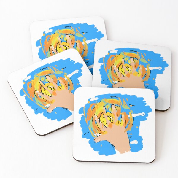 Item preview, Golden Sky Hand Doodle designed and sold by Nora-made-this.