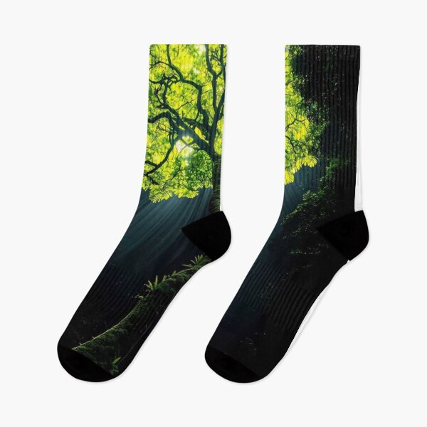 Item preview, Glowing Tree of Life | Magical Forest Canopy | Sunbeams in Deep Woods | Enchanted Nature Photography designed and sold by DESIGN DIMENSION .