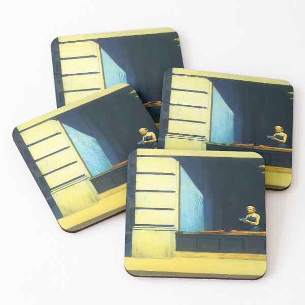 Item preview, Edward Hopper (10) - Edward Hopper canvas designed and sold by LILLIANSTRANGEy.