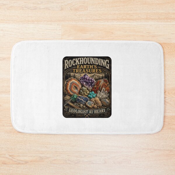 Item preview, Rockhounding Geologist At Heart designed and sold by rockazona.