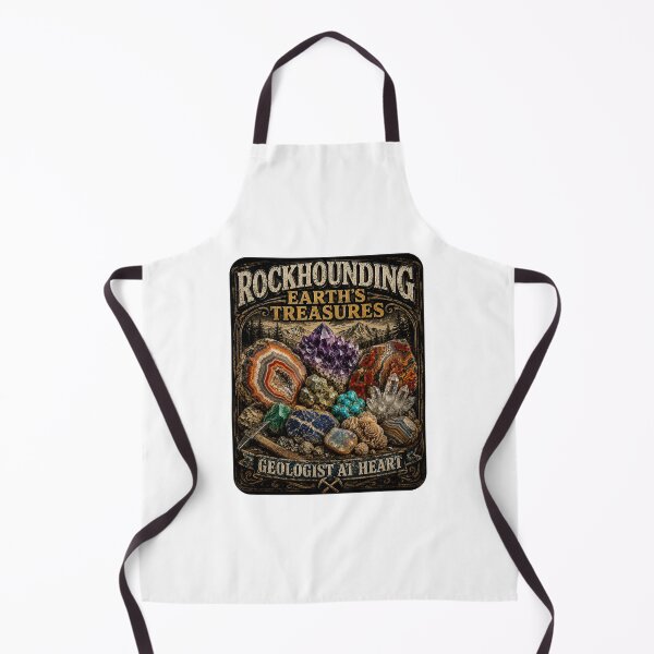 Item preview, Rockhounding Geologist At Heart designed and sold by rockazona.