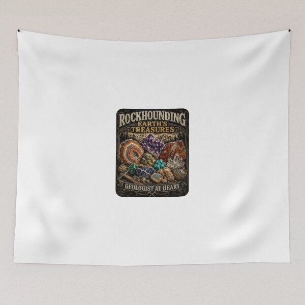 Item preview, Rockhounding Geologist At Heart designed and sold by rockazona.