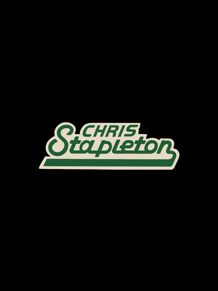 Thumbnail 4 of 4, iPhone Case, Chris Stapleton Script designed and sold by JustkidteesSSS.