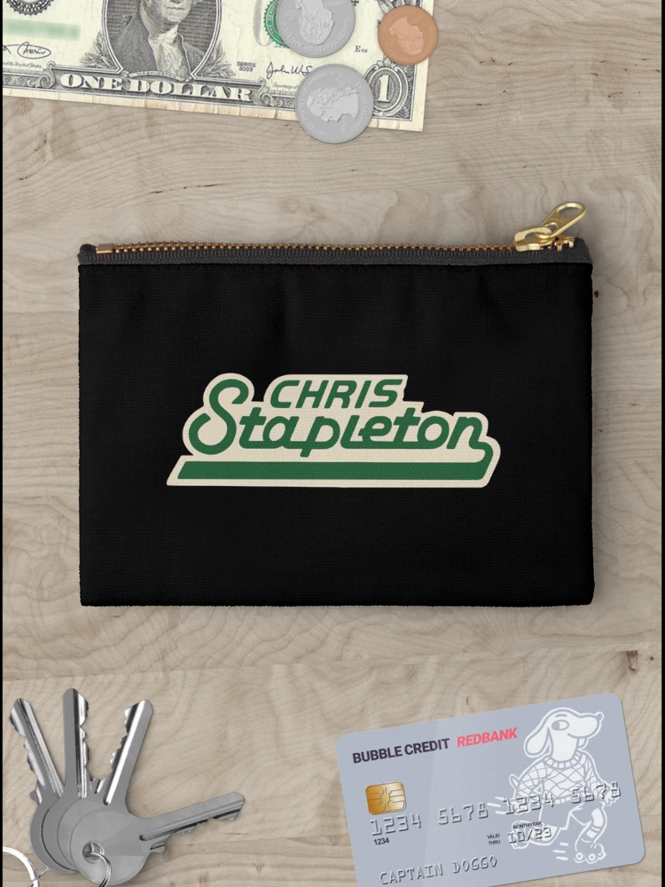 Thumbnail 3 of 4, Zipper Pouch, Chris Stapleton Script designed and sold by JustkidteesSSS.