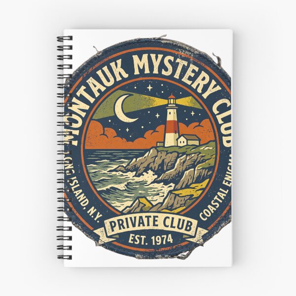 Item preview, MONTAUK MYSTERY CLUB | Funny Camp Hero / Montauk Graphic designed and sold by FitEnvy.