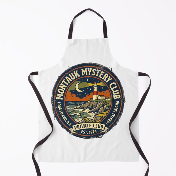 Item preview, MONTAUK MYSTERY CLUB | Funny Camp Hero / Montauk Graphic designed and sold by FitEnvy.