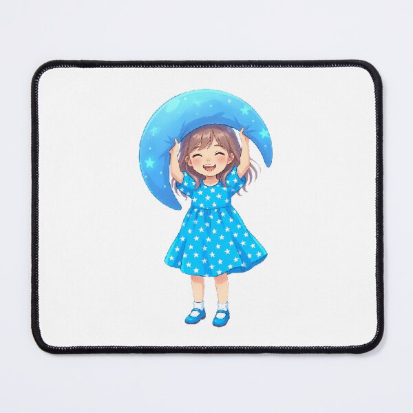 Item preview, A girl with a pillow designed and sold by ANVivid.