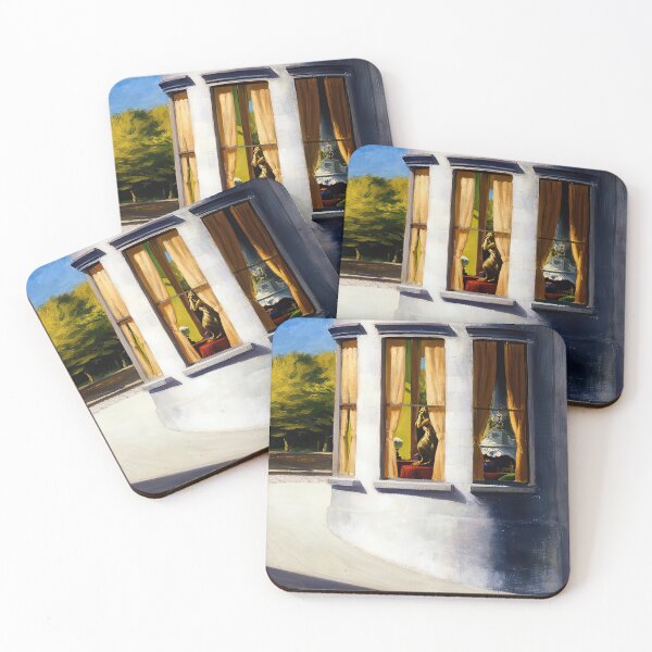 Item preview, Edward Hopper (17) - Edward Hopper canvas designed and sold by LILLIANSTRANGEy.