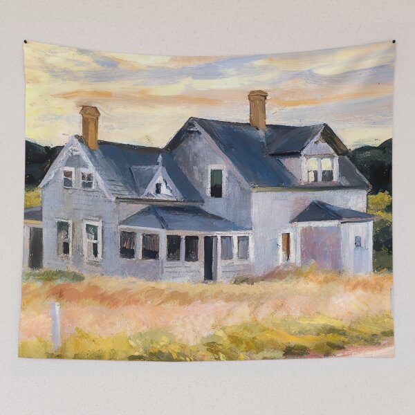 Item preview, Edward Hopper (18) - Edward Hopper canvas designed and sold by LILLIANSTRANGEy.