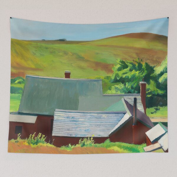 Item preview, Edward Hopper (20) - Edward Hopper canvas designed and sold by LILLIANSTRANGEy.