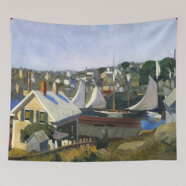 Item preview, Edward Hopper (19) - Edward Hopper canvas designed and sold by LILLIANSTRANGEy.