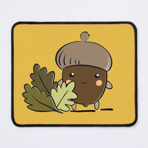 Item preview, Cute Acorn – Autumn Leaves designed and sold by Sklines Art | Mrz Danelli.