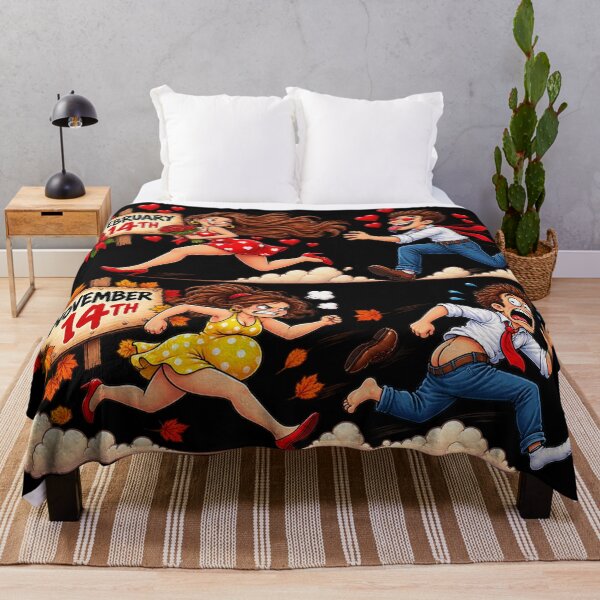 Item preview, February 14th vs November 14th – Funny Love Story designed and sold by TroviTutto.