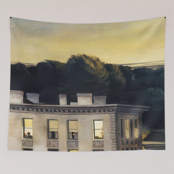 Item preview, Edward Hopper (26) - Edward Hopper canvas designed and sold by LILLIANSTRANGEy.