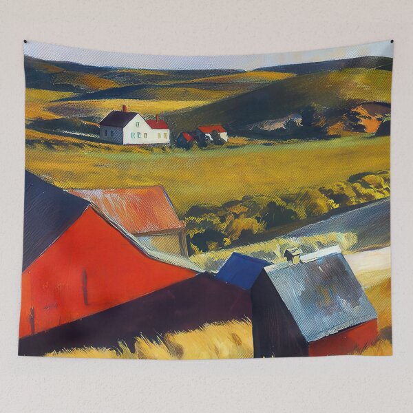 Item preview, Edward Hopper (23) - Edward Hopper canvas designed and sold by LILLIANSTRANGEy.
