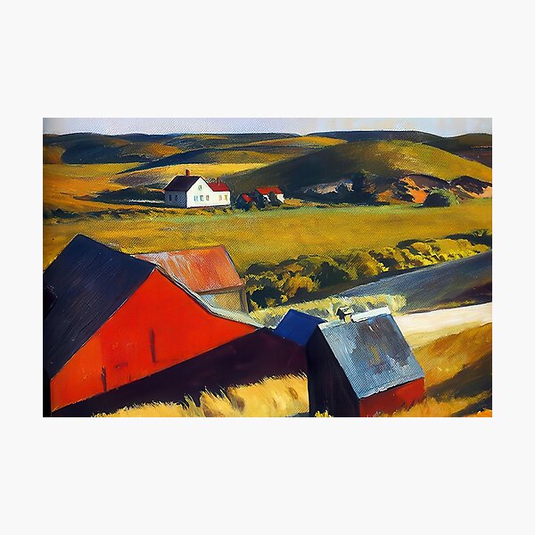 Item preview, Edward Hopper (23) - Edward Hopper canvas designed and sold by LILLIANSTRANGEy.