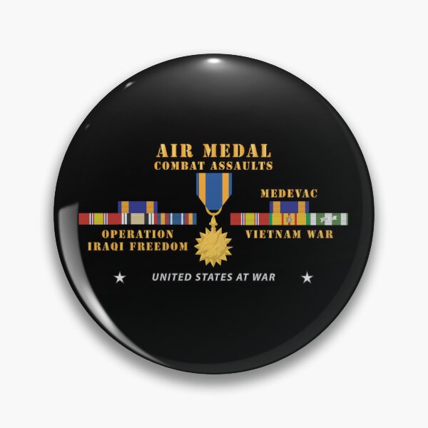 Item preview, Army - Air Medal - Combat Assaults w VN SVC w Air Medal Ribbon - OIF RIbbons X 300 designed and sold by Military Insignia Products.