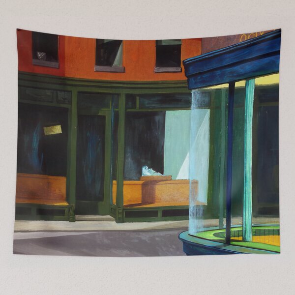 Item preview, Edward Hopper (29) - Edward Hopper canvas designed and sold by LILLIANSTRANGEy.