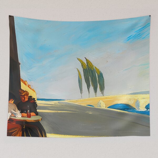 Item preview, Edward Hopper (31) - Edward Hopper canvas designed and sold by LILLIANSTRANGEy.