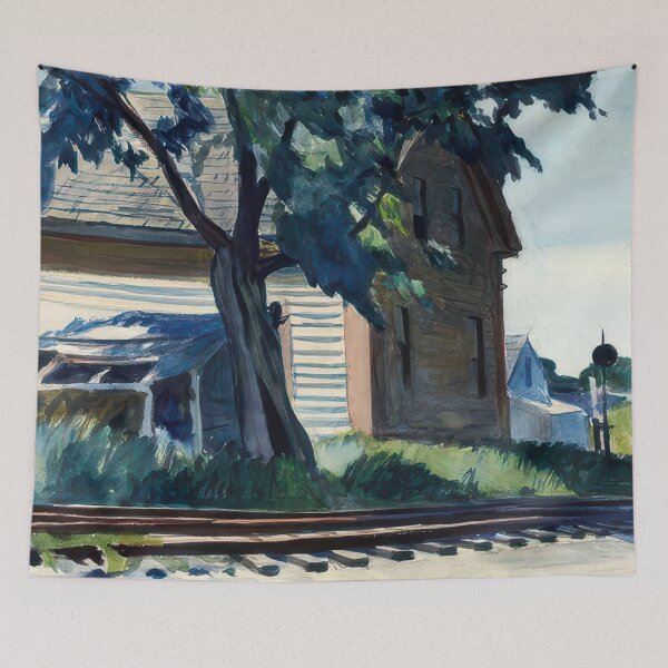 Item preview, Edward Hopper (34) - Edward Hopper canvas designed and sold by LILLIANSTRANGEy.