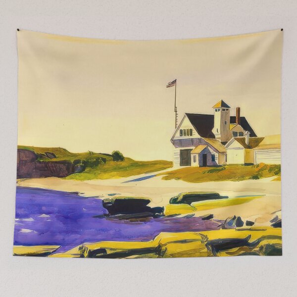 Item preview, Edward Hopper (36) - Edward Hopper canvas designed and sold by LILLIANSTRANGEy.