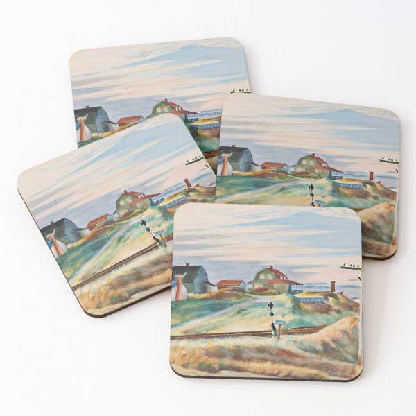 Item preview, Edward Hopper (37) - Edward Hopper canvas designed and sold by LILLIANSTRANGEy.