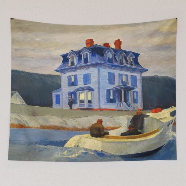 Item preview, Edward Hopper (39) - Edward Hopper canvas designed and sold by LILLIANSTRANGEy.