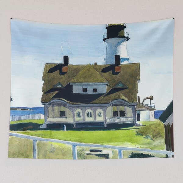 Item preview, Edward Hopper (40) - Edward Hopper canvas designed and sold by LILLIANSTRANGEy.