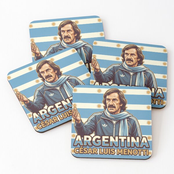 Item preview, 3 Legendary 1978 Argentina World Cup Champion Manager designed and sold by ART ATTACK ZONE.