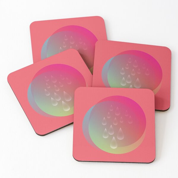 Item preview, Raindrops in three abstract suns designed and sold by feigenherz.